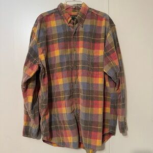 Orvis Multicolor Corduroy Men’s Button Down Shirt